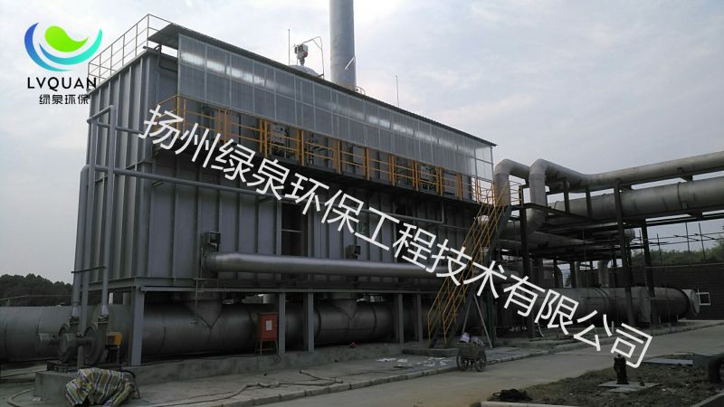 湖北荆门药业沸石转轮20万风量+RTO系统设备6万风量