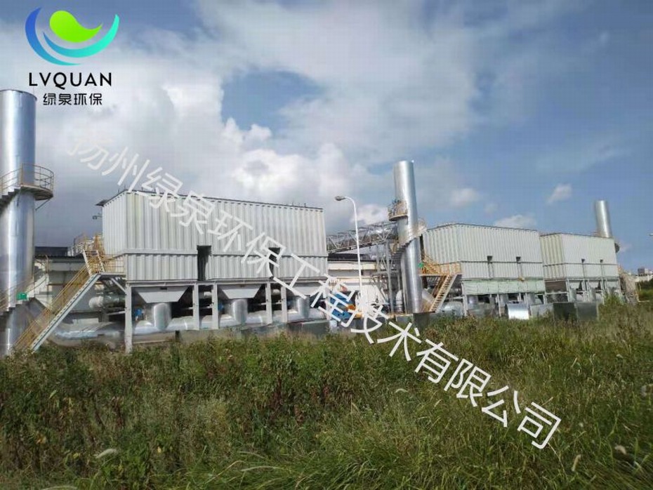 台资企业三套涂布VOCs废气处理RTO设备，单套风量60000m³/h，运行效果良好