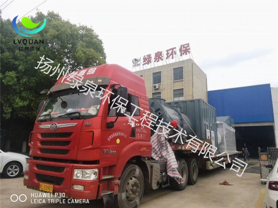 无锡13万风量沸石转轮+2500风量TO炉设备装车发货