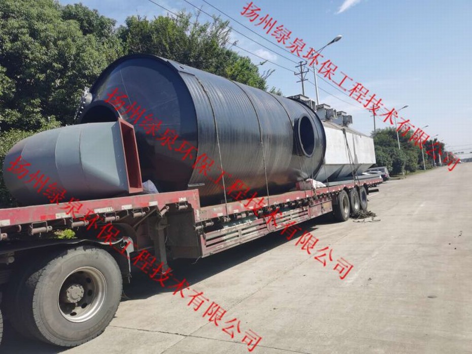 内蒙古某工程4万风量吸附催化一体化设备制作完成，已发货